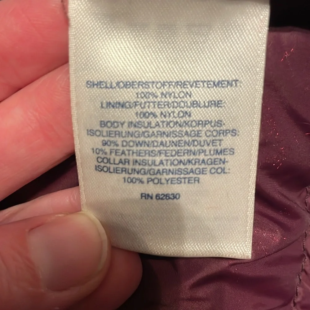 Lands End lightweight insulated